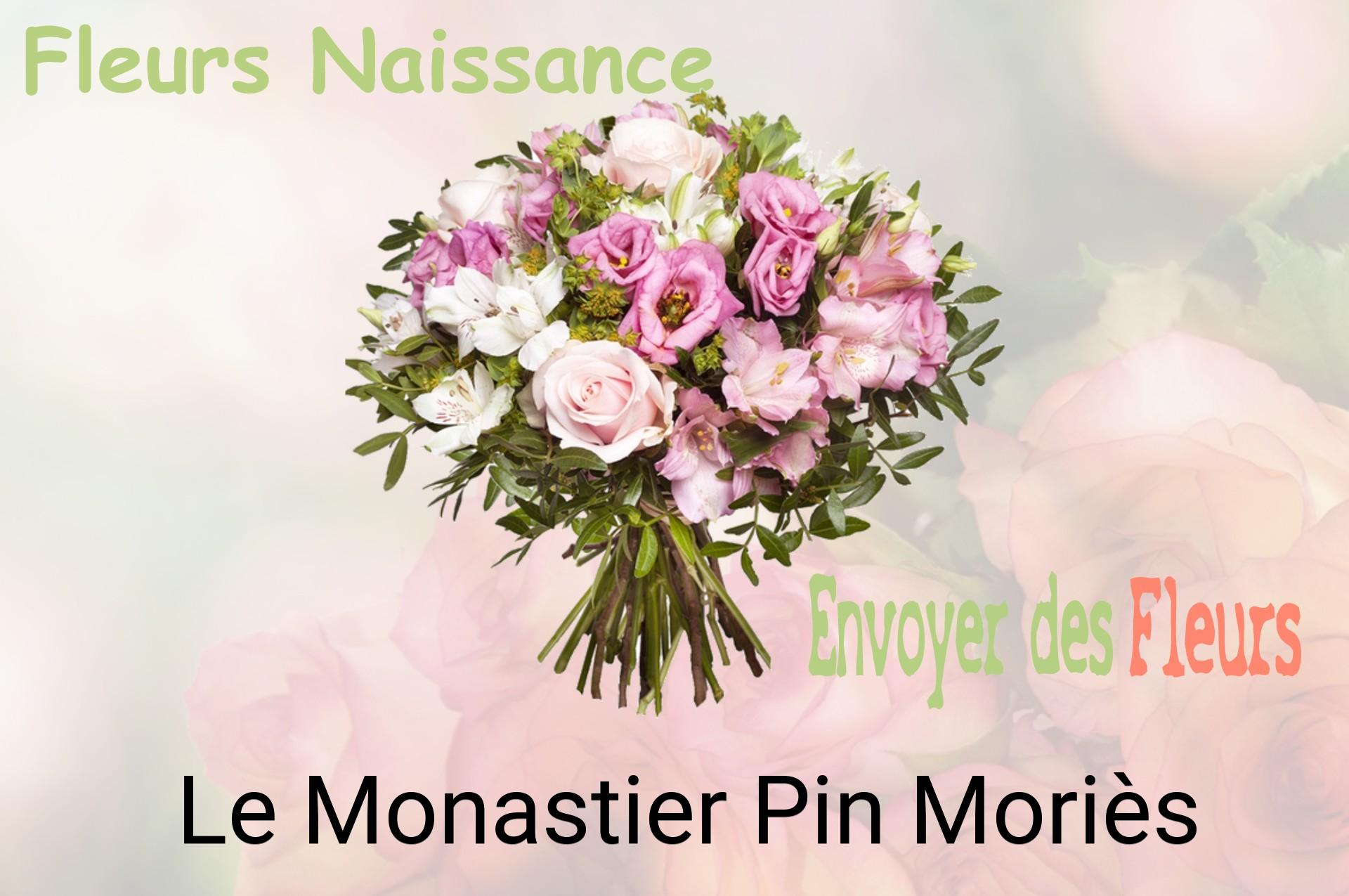 Bouquet de fleurs de naissance livré à Le Monastier-Pin-Moriès